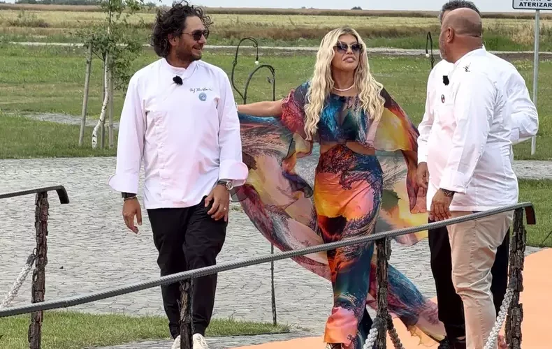 Loredana a surprins pe toată lumea la filmările MasterChef. Artista a sosit cu elicopterul și a povestit peripețiile zborului